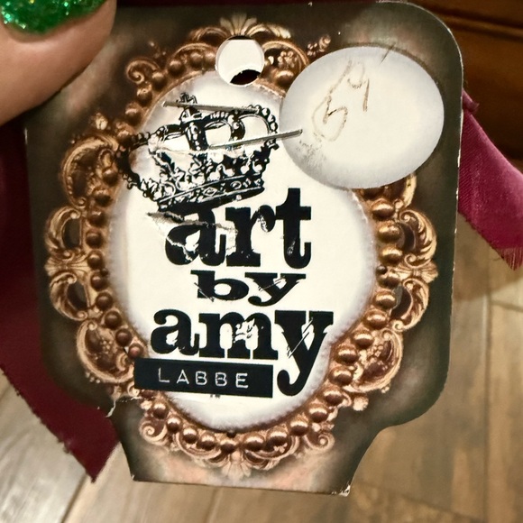 NEW-Pink and Brown Leopard Hair on Hide Print Bracelet with Rhinestone Detail - Picture 5 of 5